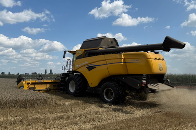 Премьера в Украине: ТЕХНОТОРГ испытывает New Holland CX8.80 2026 МГ