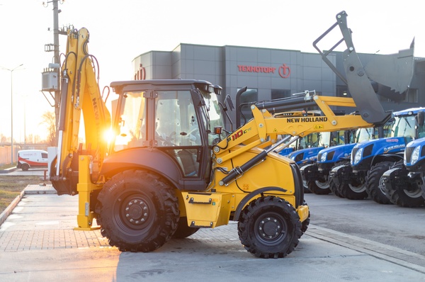 екскаватор навантажувач new holland b110c