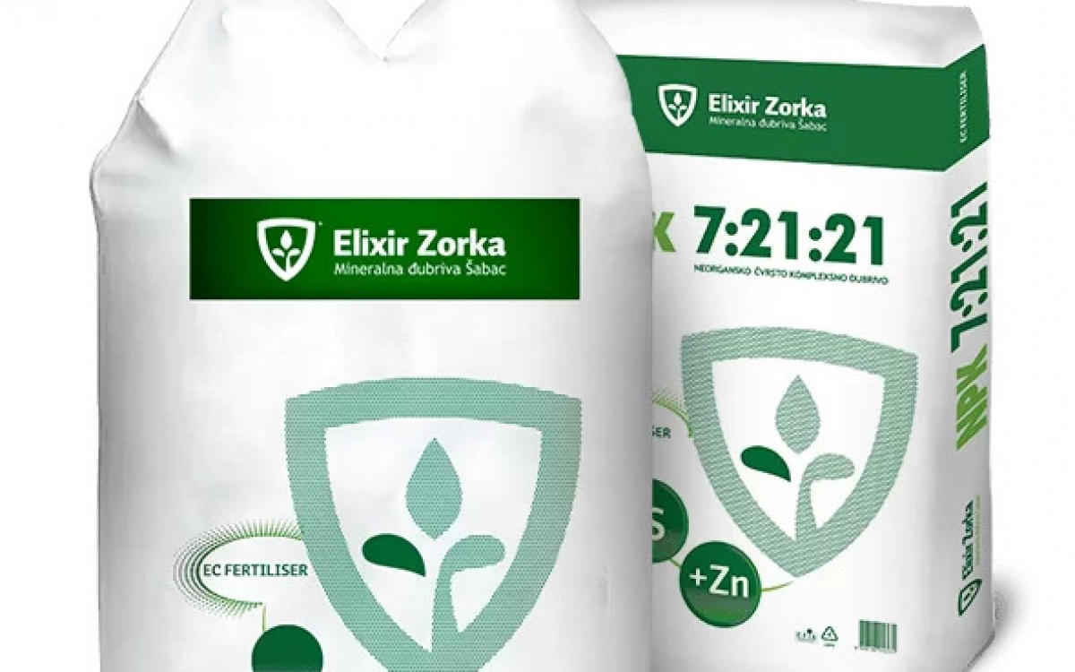 Минеральные удобрения NPK 7:21:21+S+Zn Elixir Zorka