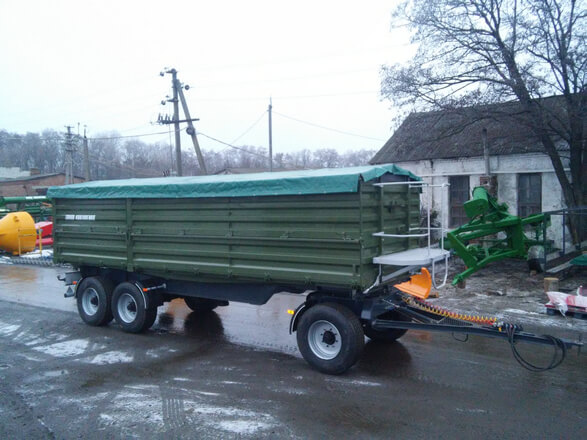 Тракторный прицеп 3ТСП-24 Завод Кобзаренко