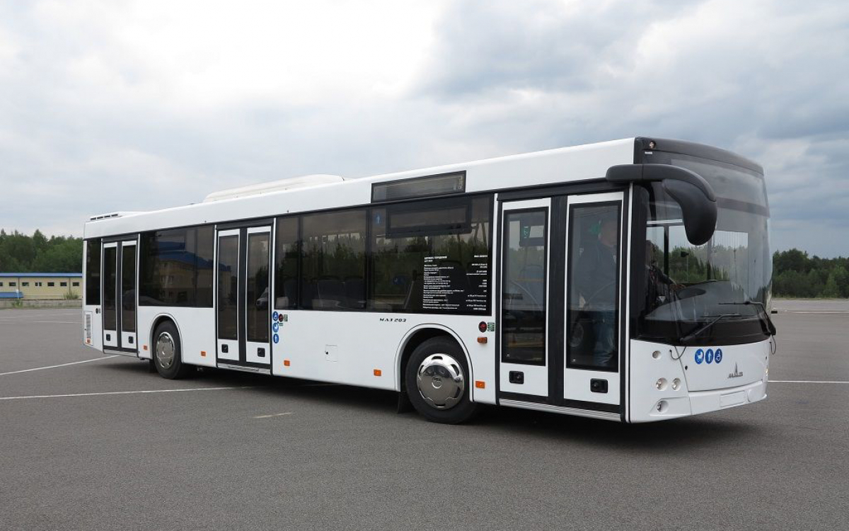 Городские и пригородные автобусы МАЗ 203 (Euro 5)