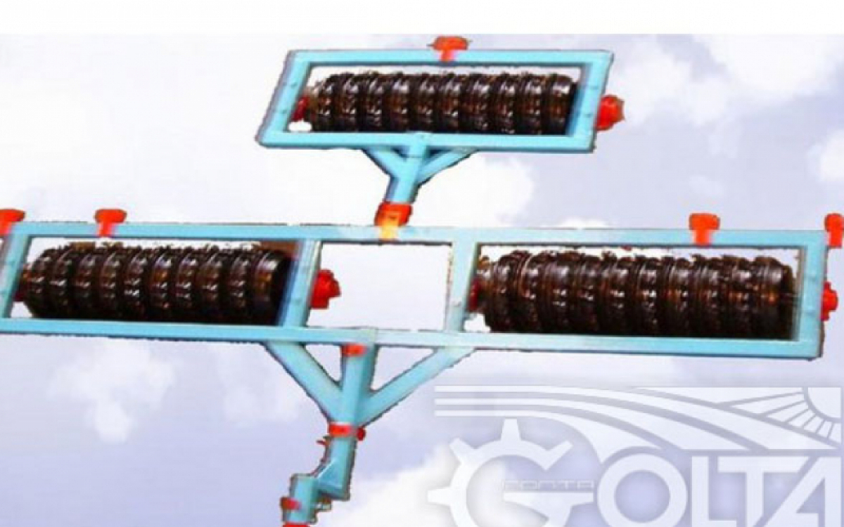 Катки зубчато-кольчатые гидрофицированные ККН-2,8ПМ ДП Литейный завод