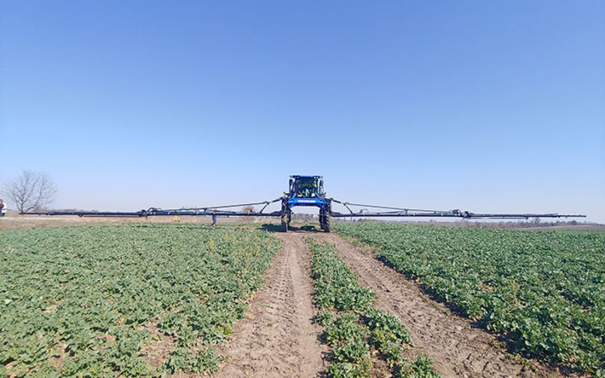 Новинка! Самоходный опрыскиватель GUARDIAN SP310F New Holland