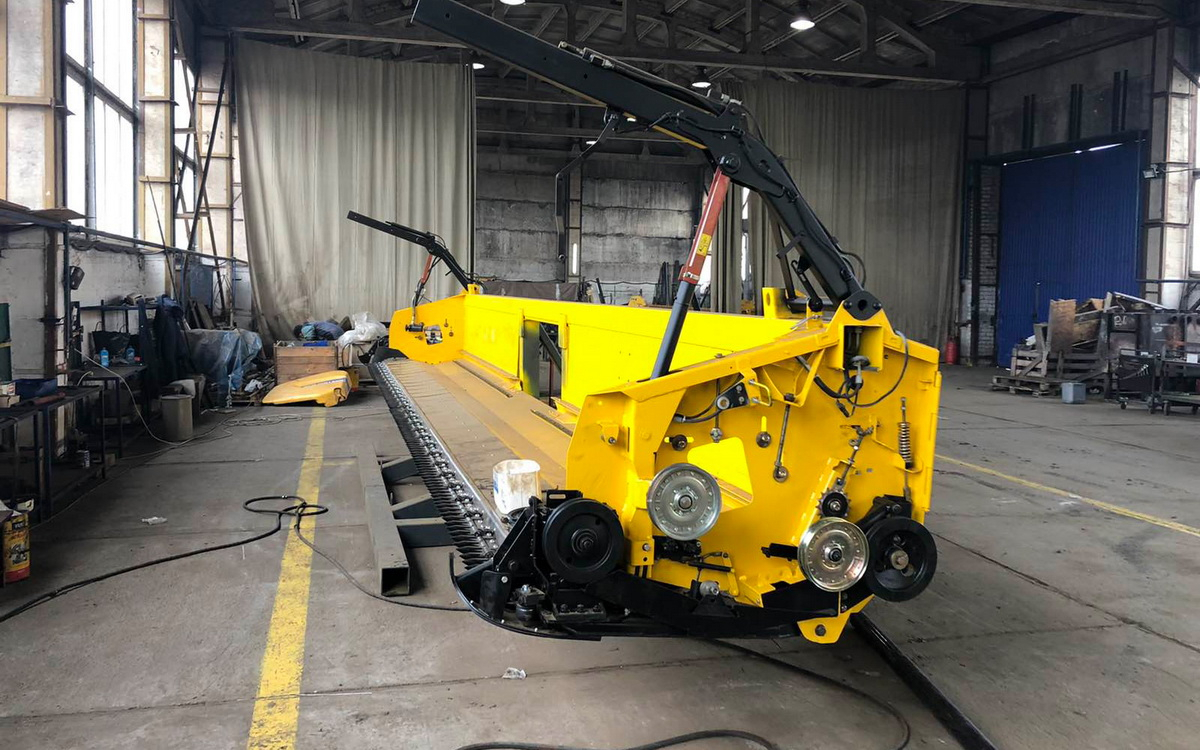 Жатка зерновая New Holland 7B30FD 2013 года выпуска