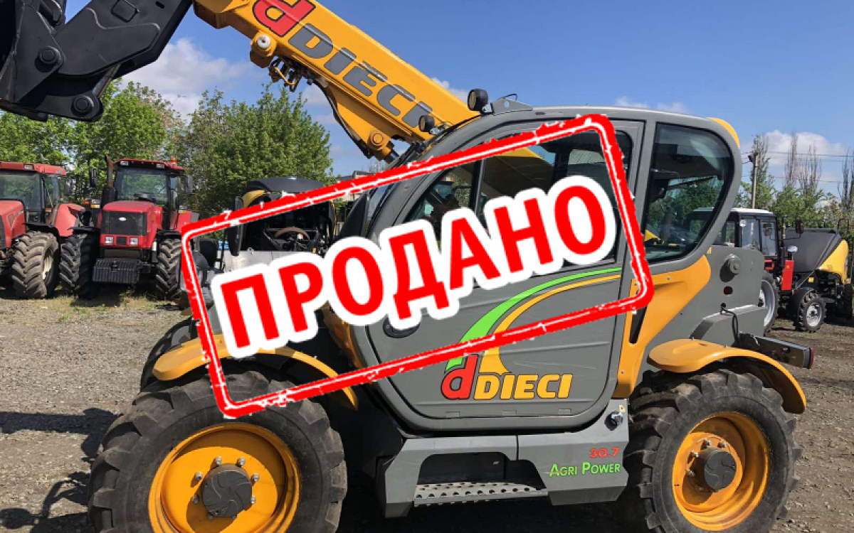 Телескопический погрузчик DIECI Agri Power 30.7 2011 года выпуска