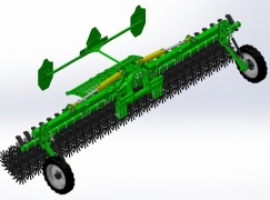 Борона ротационная навесная Demetra 6/6D/6L VELES AGRO