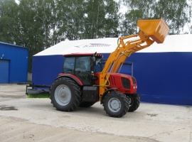 Погрузчик БЛ-750 на базе трактора Беларус 2022.3 Блюминг